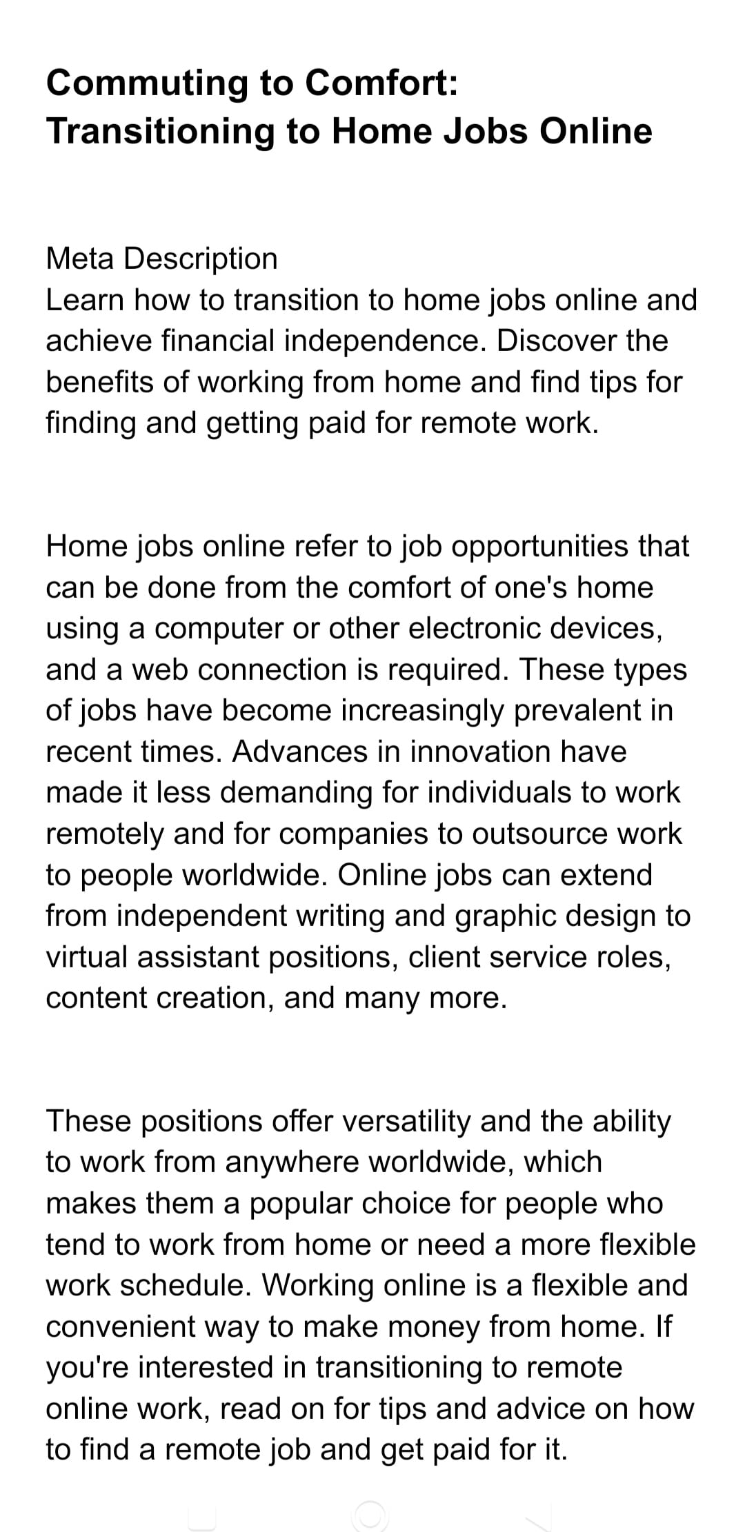 The Ultimate Guide to Finding and Succeeding in Home Jobs Online